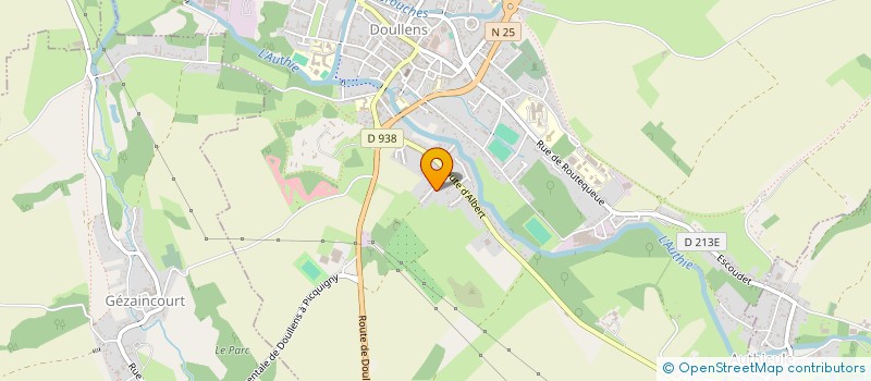 localisation de l'entreprise SCDF FOREAU MANNER  DOULLENS