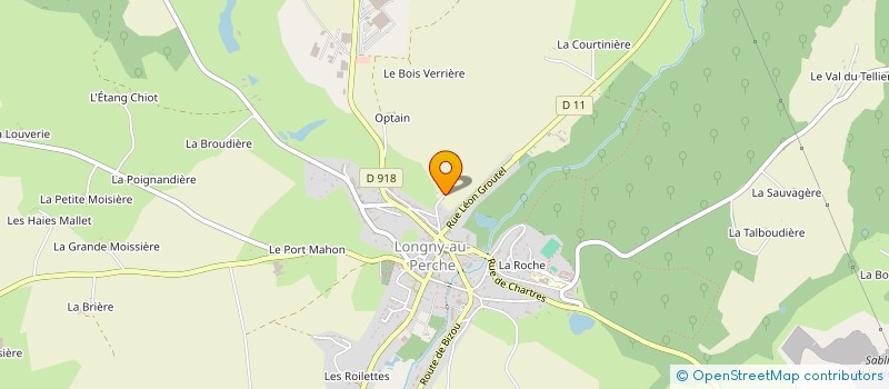 localisation de l'entreprise SCDF FORESTIER à L'HOME-CHAMONDOT