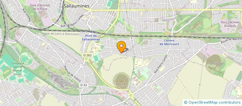 localisation de l'entreprise SCDF FOTI LENGAGNE  SALLAUMINES