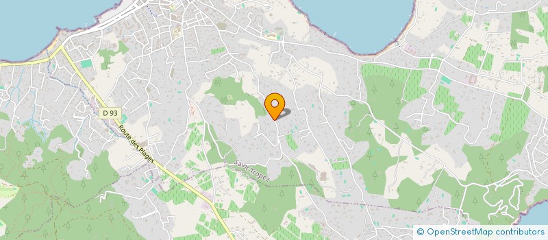 localisation de l'entreprise SCDF FRERES DIAZ  SAINT-TROPEZ