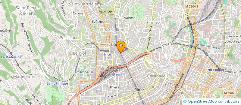 localisation de l'entreprise SCDF FUMAS ET MARCHERAS à NICE