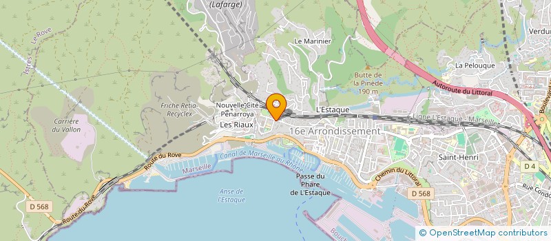 localisation de l'entreprise SCDF GACEMI AMARIA ET MALEK SLIMANE à MARSEILLE