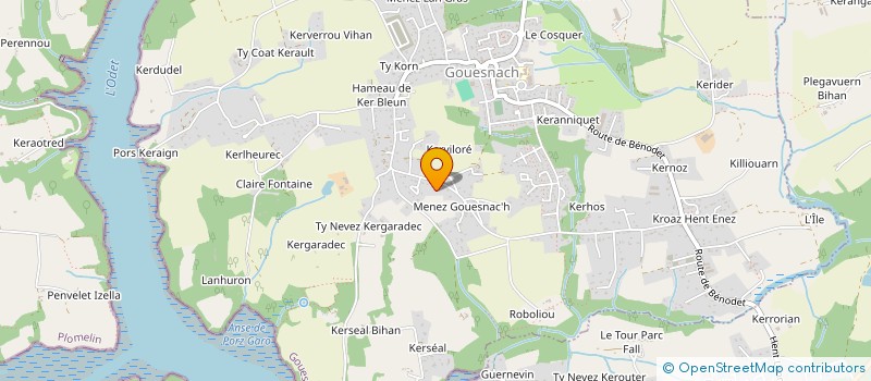 localisation de l'entreprise SCDF GAILLARD RENE ET LUC  GOUESNACH