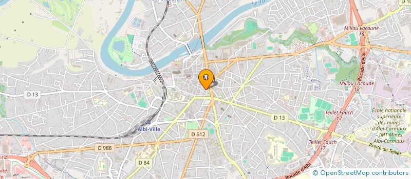 localisation de l'entreprise SCDF GALLEY LESIEUR à ALBI