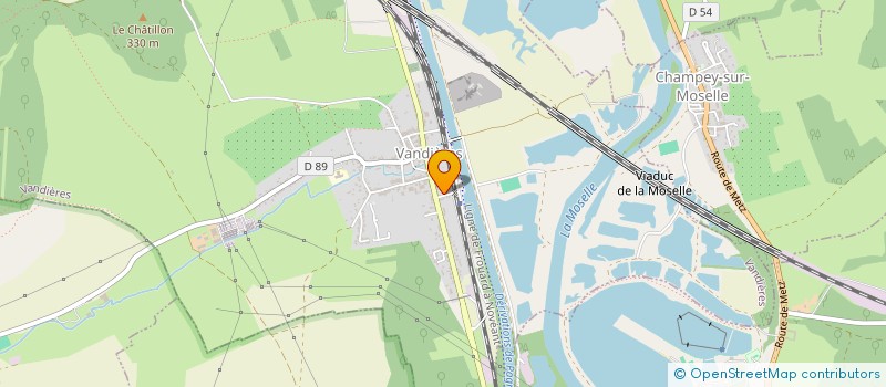 localisation de l'entreprise SCDF GALLUZZO FRANCIS ET DOMINIQUE  VANDIERES