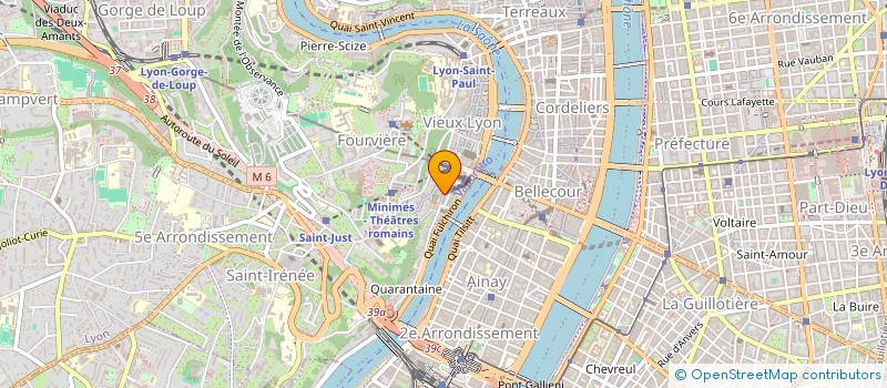 localisation de l'entreprise SCDF GANDIA P ET BOURGIN P à LYON