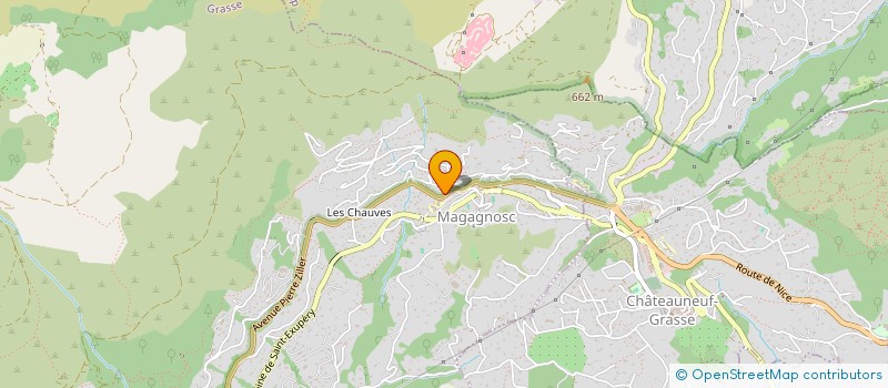 localisation de l'entreprise SCDF GAU BERNARD ET GAU VVE GINESTIE à GRASSE