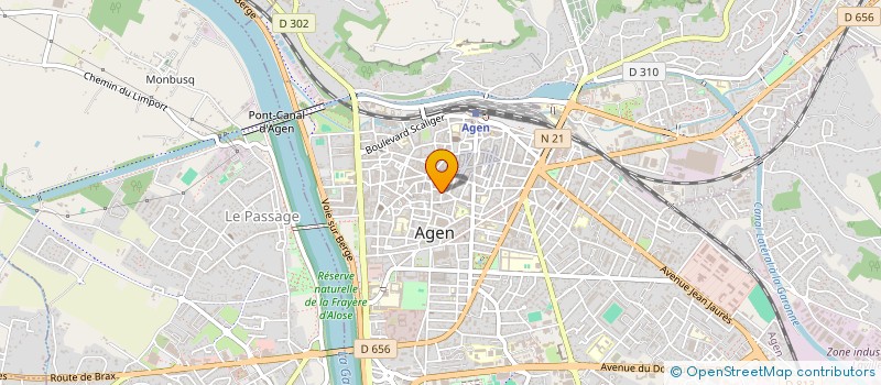localisation de l'entreprise SCDF GAUIN OLIVIER ET MARIE CLAUDE à AGEN