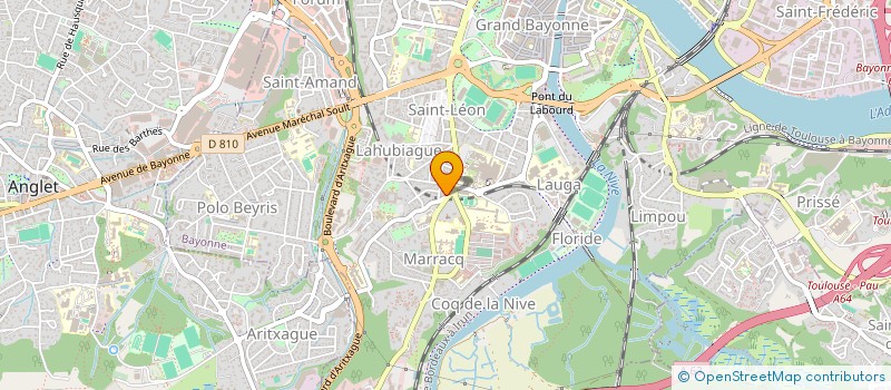 localisation de l'entreprise SCDF GELY-OSPITAL à BAYONNE