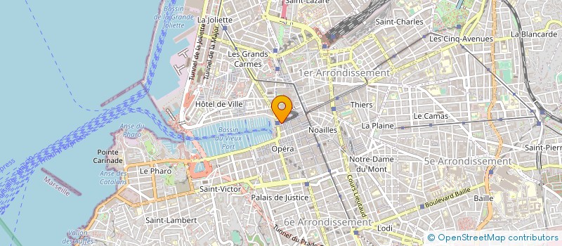 localisation de l'entreprise SCDF GENDRY-LAFONT à MARSEILLE