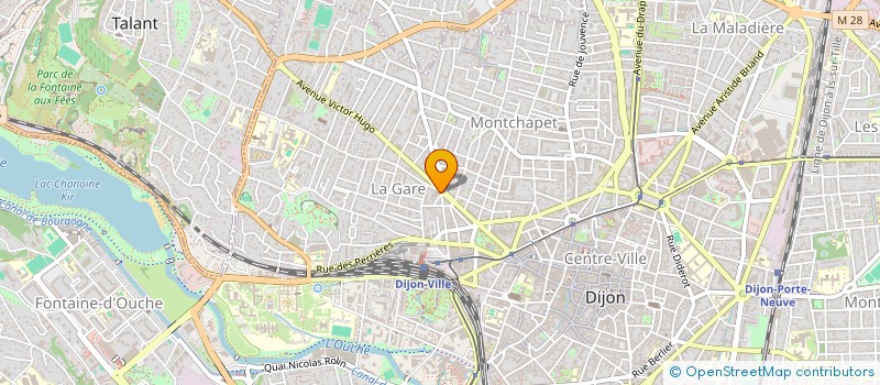 localisation de l'entreprise SCDF GHALI KHEYI à DIJON