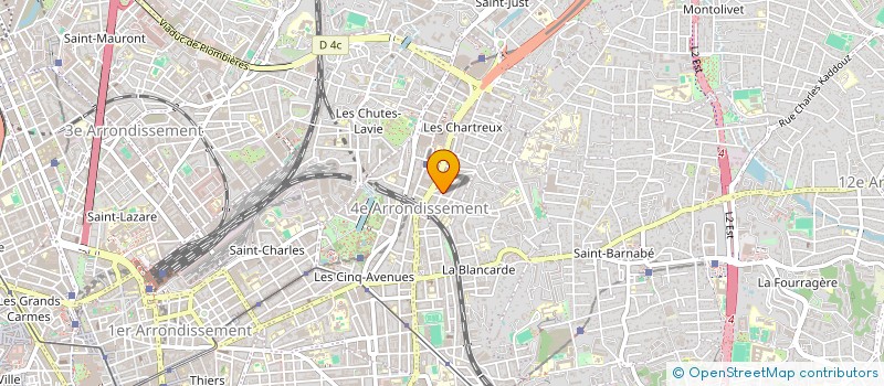 localisation de l'entreprise SCDF GIL M LEHIR JM ET CAZORLA M à MARSEILLE