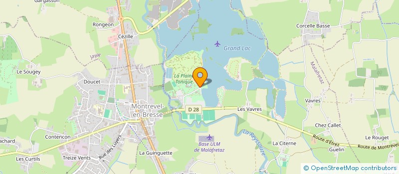localisation de l'entreprise SCDF GOUJON BELLOT à MALAFRETAZ
