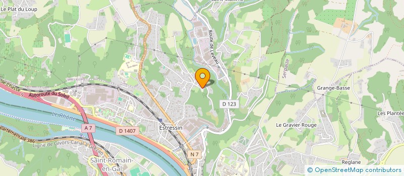 localisation de l'entreprise SCDF GRENARD SERGE & MAAMIR HAMAR  SEYSSUEL