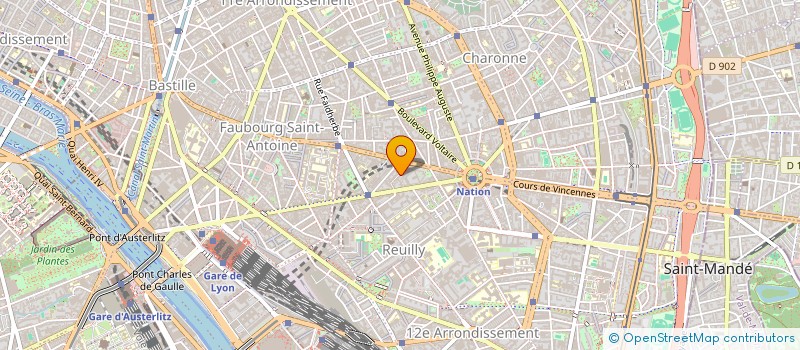 localisation de l'entreprise SCDF GRINE ET CHATMI  PARIS