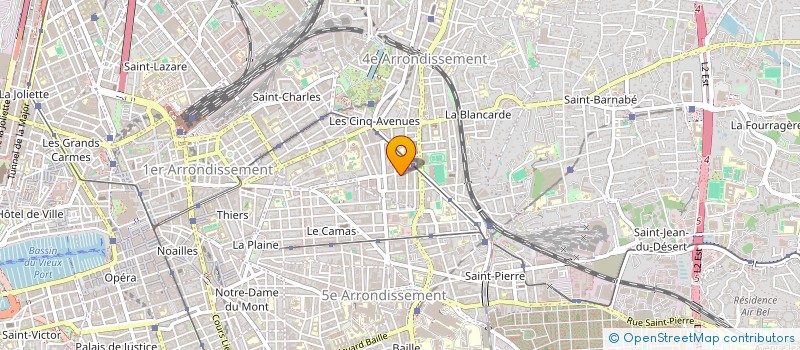localisation de l'entreprise SCDF GRISETI ET RENUCCI à MARSEILLE
