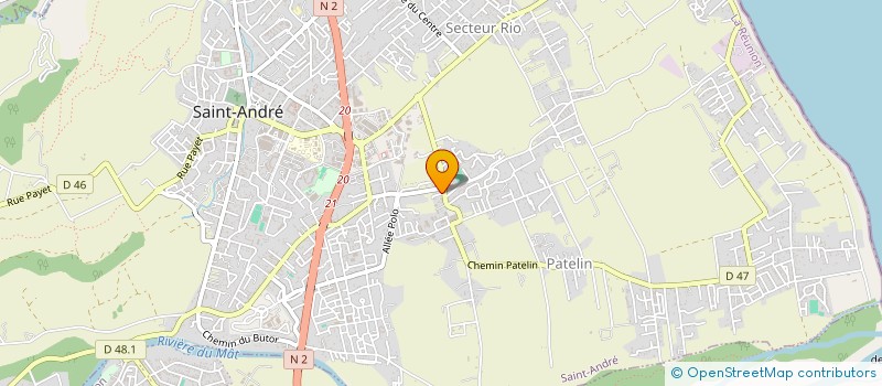 localisation de l'entreprise SCDF GRONDIN-RABEZAKARISON-DYALL à SAINT-ANDRE