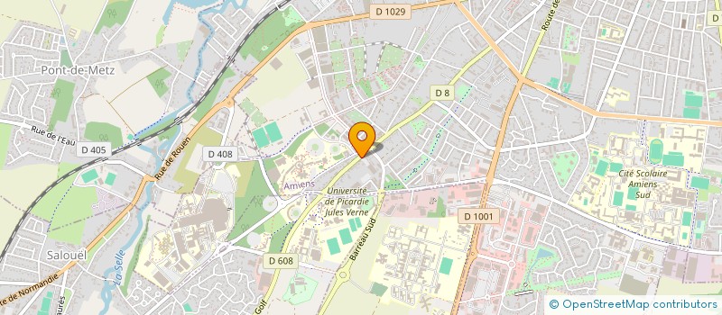 localisation de l'entreprise SCDF GUFFROY ET SCP F.DELEBEAU à AMIENS