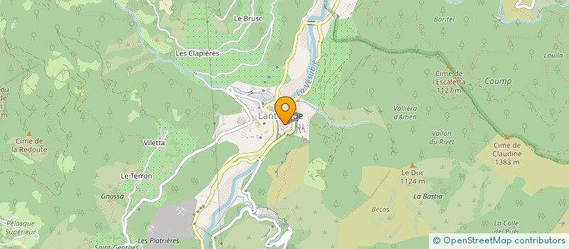 localisation de l'entreprise SCDF GUIGO ELOI ET FRERES  LANTOSQUE