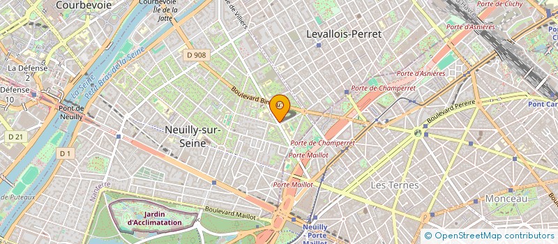 localisation de l'entreprise SCDF GUIGUI-ROTENBERG à NEUILLY-SUR-SEINE