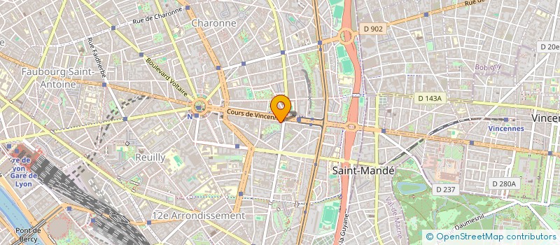 localisation de l'entreprise SCDF HATTAB ET GOZLAN à PARIS