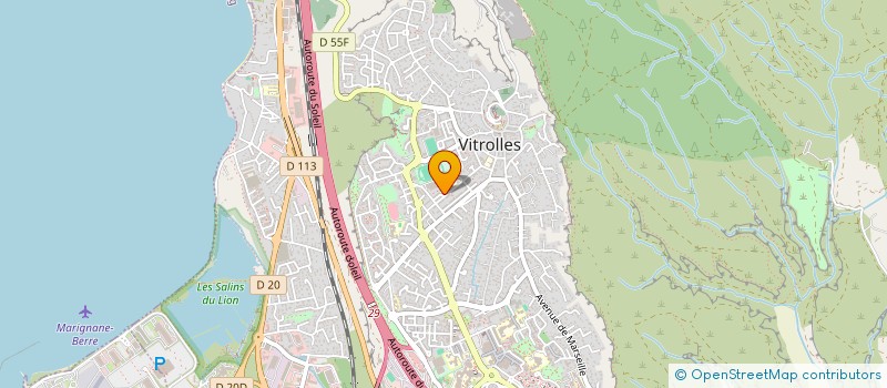localisation de l'entreprise SCDF HAZARD THOLANCE à VITROLLES