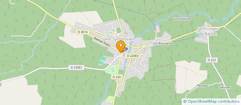 localisation de l'entreprise SCDF HILARIO CANDIDA ET HILARIO PERCILIA  SAINT-SYMPHORIEN