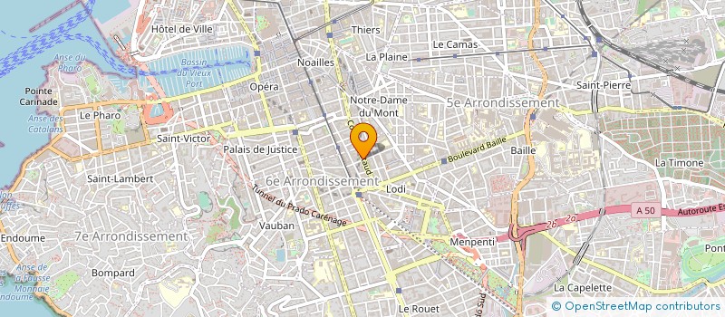 localisation de l'entreprise SCDF INTER MATH ZAGDOUN DANIEL & ROGER à MARSEILLE
