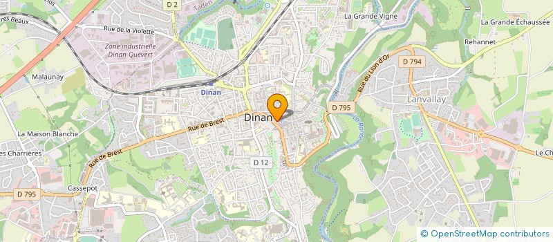 localisation de l'entreprise SCDF JAFFRES G. ET LOCHET L. à DINAN