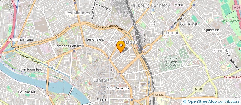 localisation de l'entreprise SCDF JAYMES VALENTIN à TOULOUSE