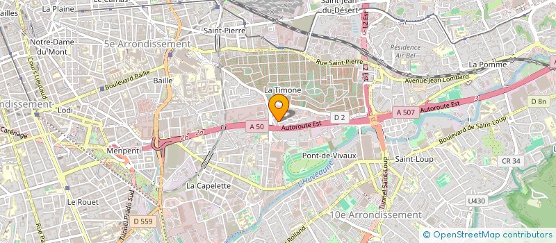 localisation de l'entreprise SCDF JEUSEL ET MAGLIANO à MARSEILLE