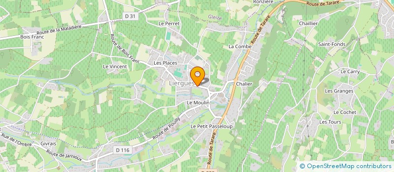 localisation de l'entreprise SCDF JOMAIN CHRISTOPHE ET ERIC  PORTE DES PIERRES DOREES