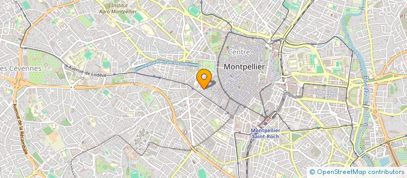 localisation de l'entreprise SCDF JOURDAIN THEROND à MONTPELLIER