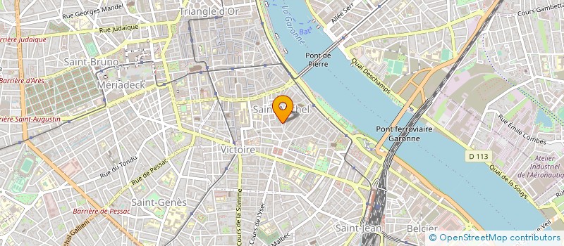 localisation de l'entreprise SCDF KERROUM ET SUFYAR à BORDEAUX