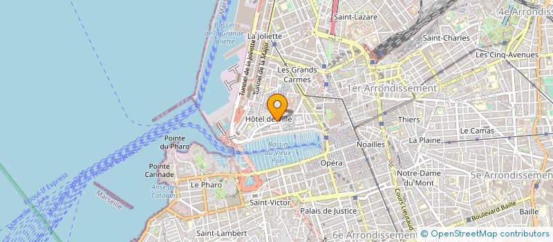 localisation de l'entreprise SCDF KHELIFI HAMADI ET MOHAMED à MARSEILLE