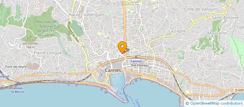 localisation de l'entreprise SCDF KOCHKANIAN CHRISTIAN ET GILBERT à CANNES