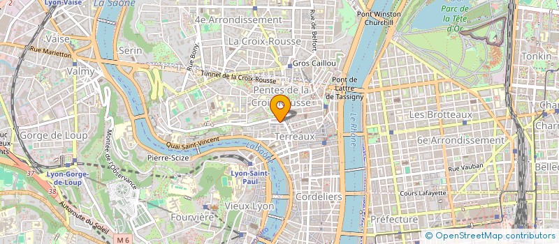localisation de l'entreprise SCDF LABOURI GERAUD à LYON