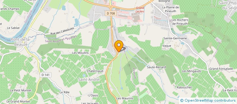 localisation de l'entreprise SCDF LAFONT ALAIN ET PASCAL  SAINT-ANDRE-ET-APPELLES