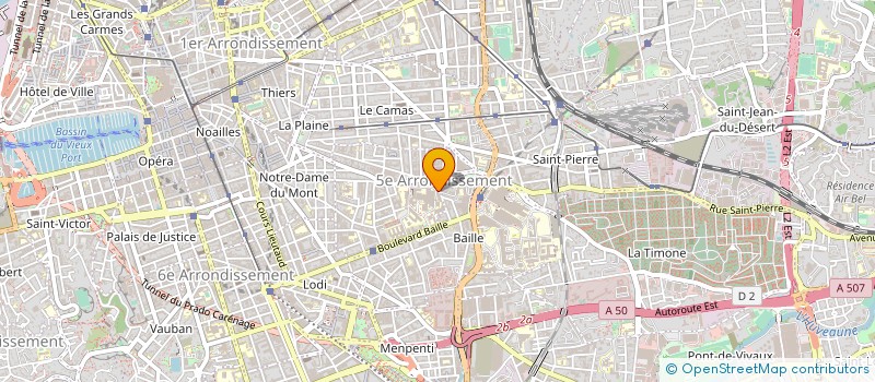 localisation de l'entreprise SCDF LAMOUR DOMINIQUE & ADJRIOU MICHEL à MARSEILLE
