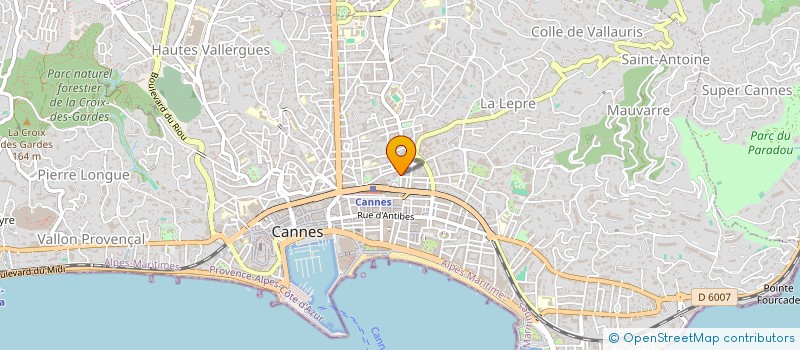 localisation de l'entreprise SCDF LANGLET ET GEETS GUIDO à CANNES
