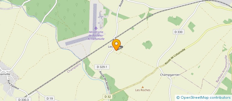 localisation de l'entreprise SCDF LANGLOIS MICHEL ET THIERRY à BAILLEAU-ARMENONVILLE