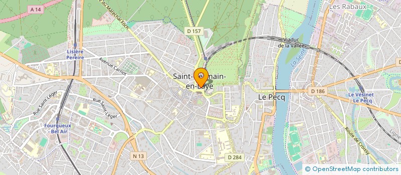 localisation de l'entreprise SCDF LAUNAY DANIELLE ET MICHEL  SAINT-GERMAIN-EN-LAYE