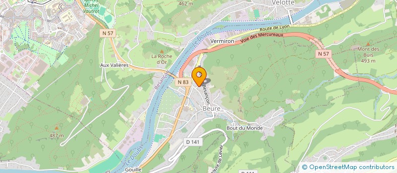 localisation de l'entreprise SCDF LAURENCOT JEAN ET MARIE THERESE  BEURE