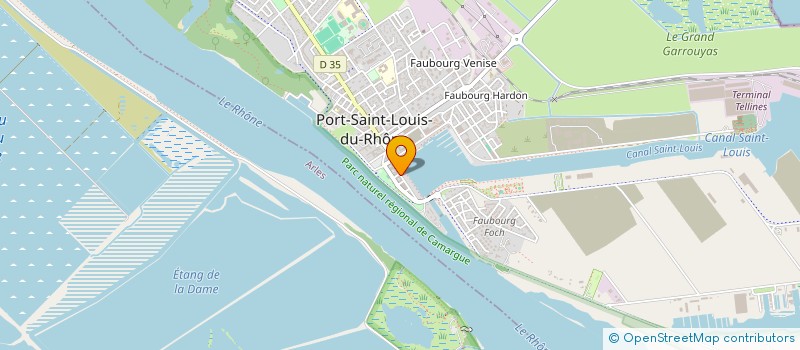 localisation de l'entreprise SCDF LE BIGOT MEYZONNAT à PORT-SAINT-LOUIS-DU-RHONE