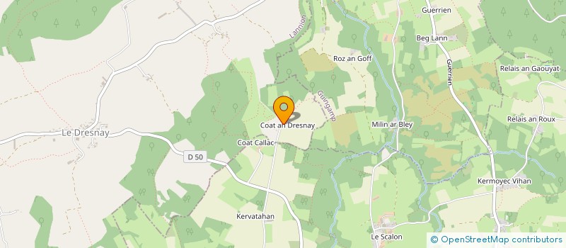 localisation de l'entreprise SCDF LE CAM FRANCOIS ET JEAN ET AIME  LOGUIVY-PLOUGRAS