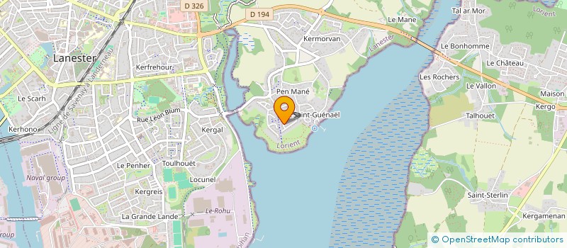 localisation de l'entreprise SCDF LE PUILLANDRE M.L - AUBREE V.  LANESTER