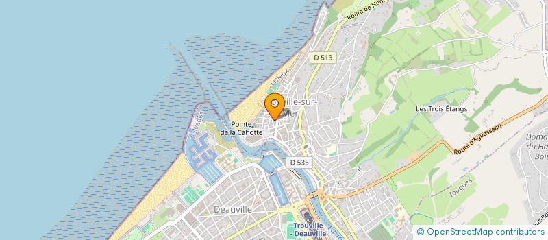 localisation de l'entreprise SCDF LE THUAUT-ROYACKKERS  TROUVILLE-SUR-MER