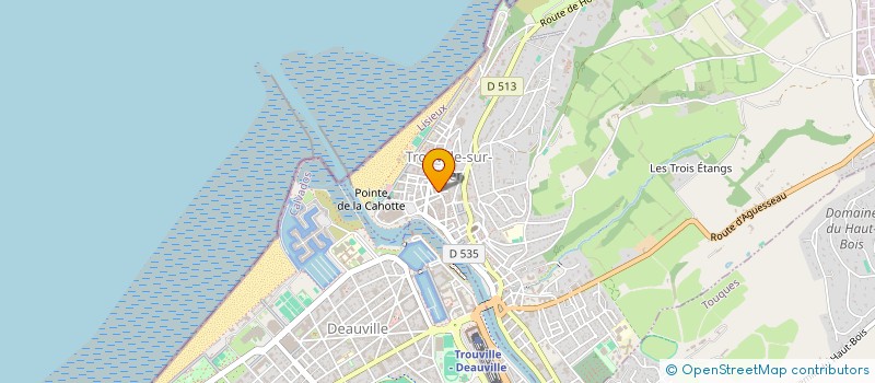 localisation de l'entreprise SCDF LECANU LANQUETIN à TROUVILLE-SUR-MER