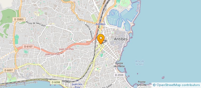 localisation de l'entreprise SCDF LENOBLE ET PAQUIS à ANTIBES