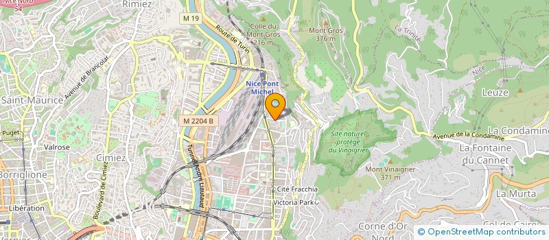 localisation de l'entreprise SCDF LESAFFRE ET ERRZAK à NICE